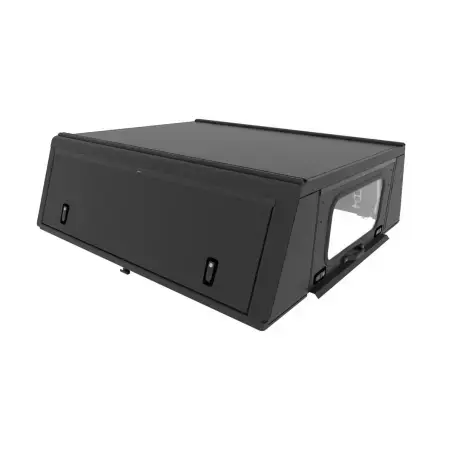 Hardtop Adventure noir lisse double cabine Ford Ranger 2012-2022 Alu-Cab